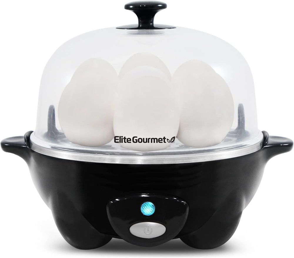 Versatile Egg Cooker - Make 7 Soft, Medium, Hard Boiled Eggs, Omelets & More