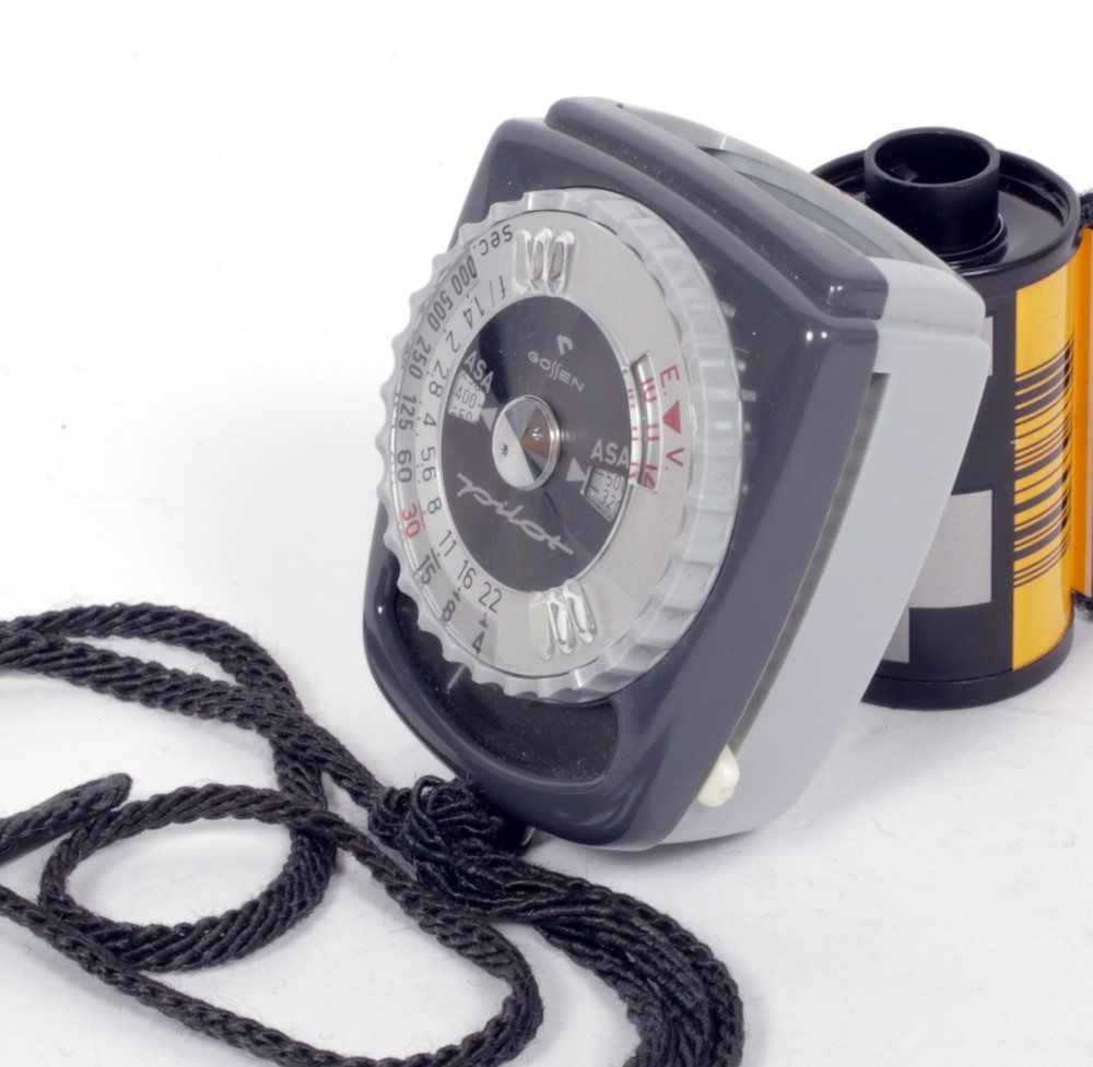 Gossen Pilot light meter with case TESTED #2164