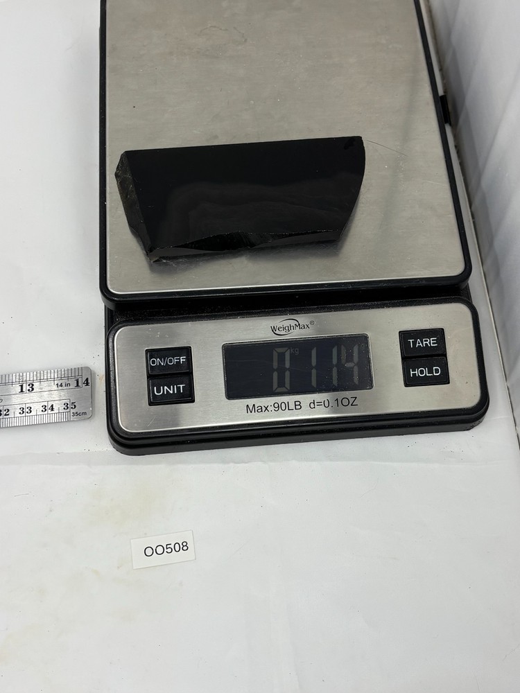 Fire Obsidian Slab Lapidary Cabbing Knapping Combo ship avail