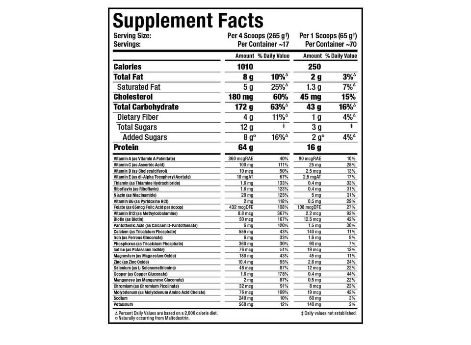 ALLMAX QUICKMASS Vanilla 10 lb