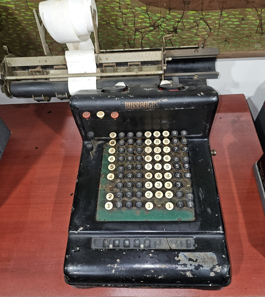 Antique Burroughs Adding Machine