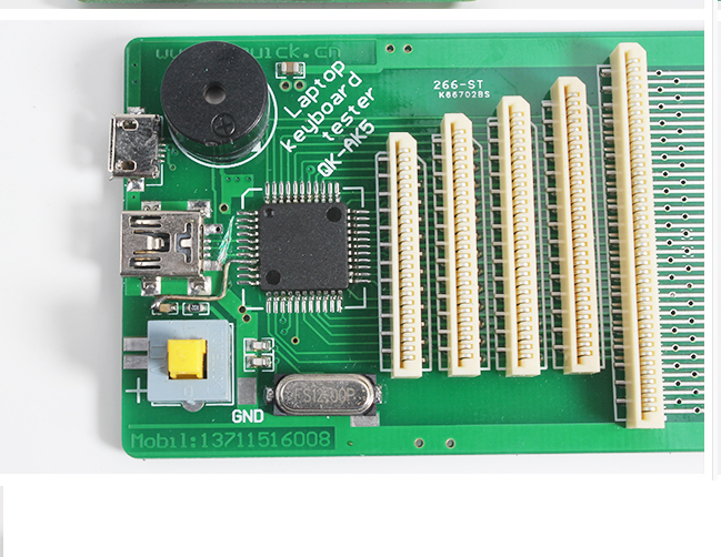 HOT Universal Laptop Keyboard Tester testing device machine Tool USB Interface