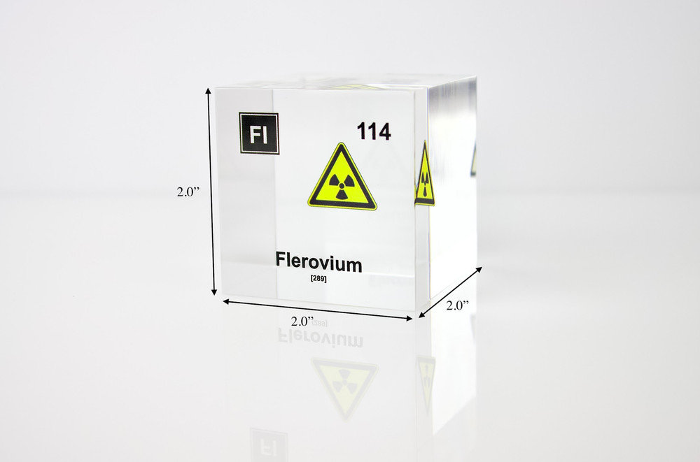 Flerovium Element Cube