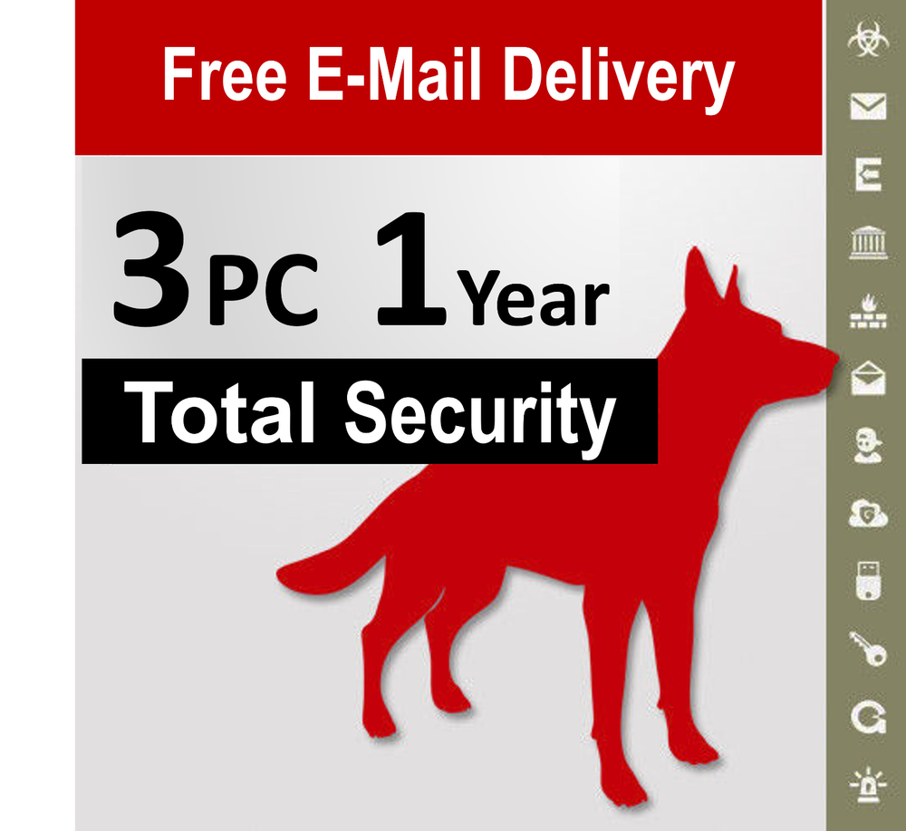 G Data Total Security 2023, Full Version GDATA, 3 PC, 1 Year
