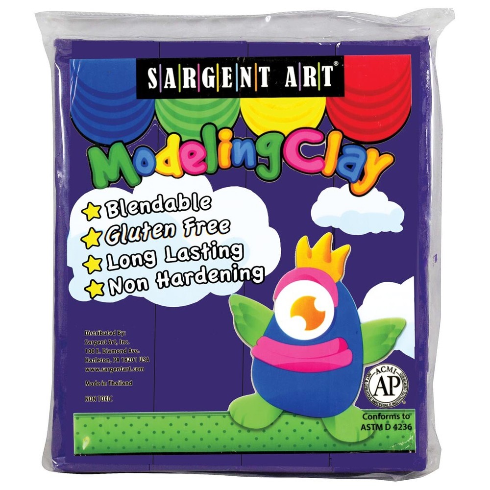 Sargent Art Modeling Clay Violet