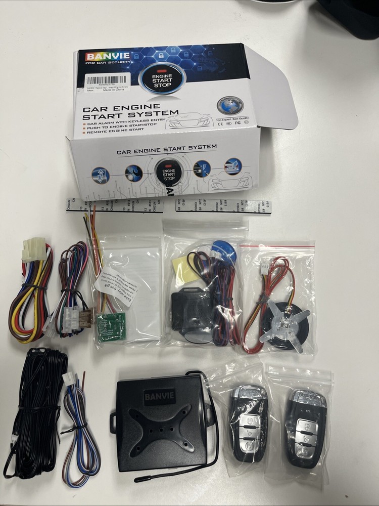 BANVIE CAR SECURITY ALARM SYSTEM - NEW