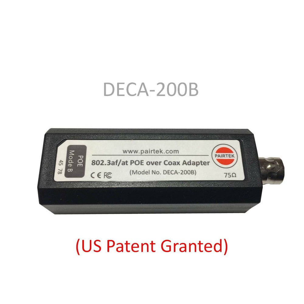 Ethernet PoE-over-Coax Adapter Kit