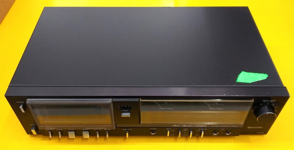 ⭐️⭐️⭐️⭐️⭐️ Fisher CR-125 Studio Standard Stereo Cassette Deck Player