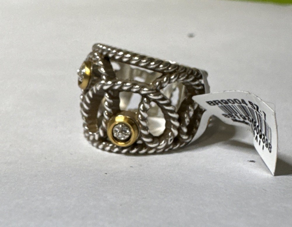 Brighton MASSANDRA Ring Size 7 NWT Rare Find!