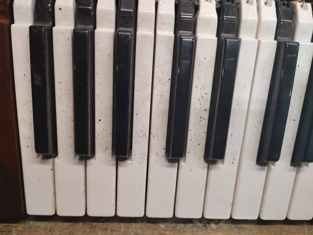 Vintage Organ Face Plate/Keys/Tabs/Switches MAKE OFFER!