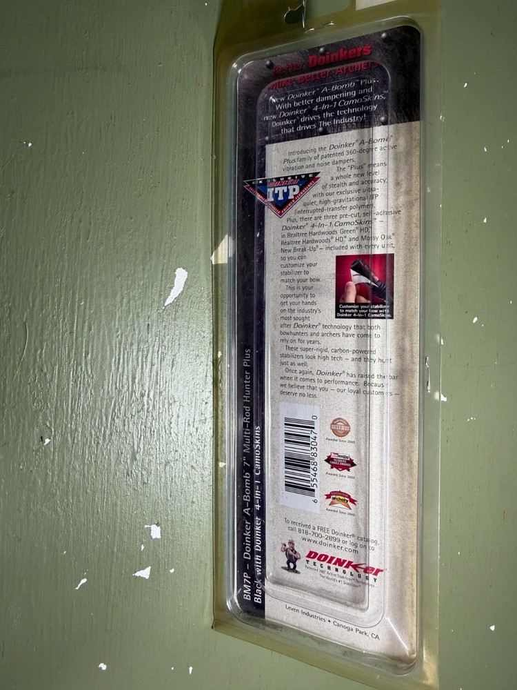 Doinker A bomb Plus 7" Multi-Rod Plus Stabilizer. NOS