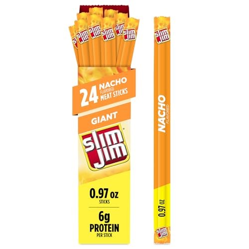 Slim Jim Giant Nacho 24ct Box
