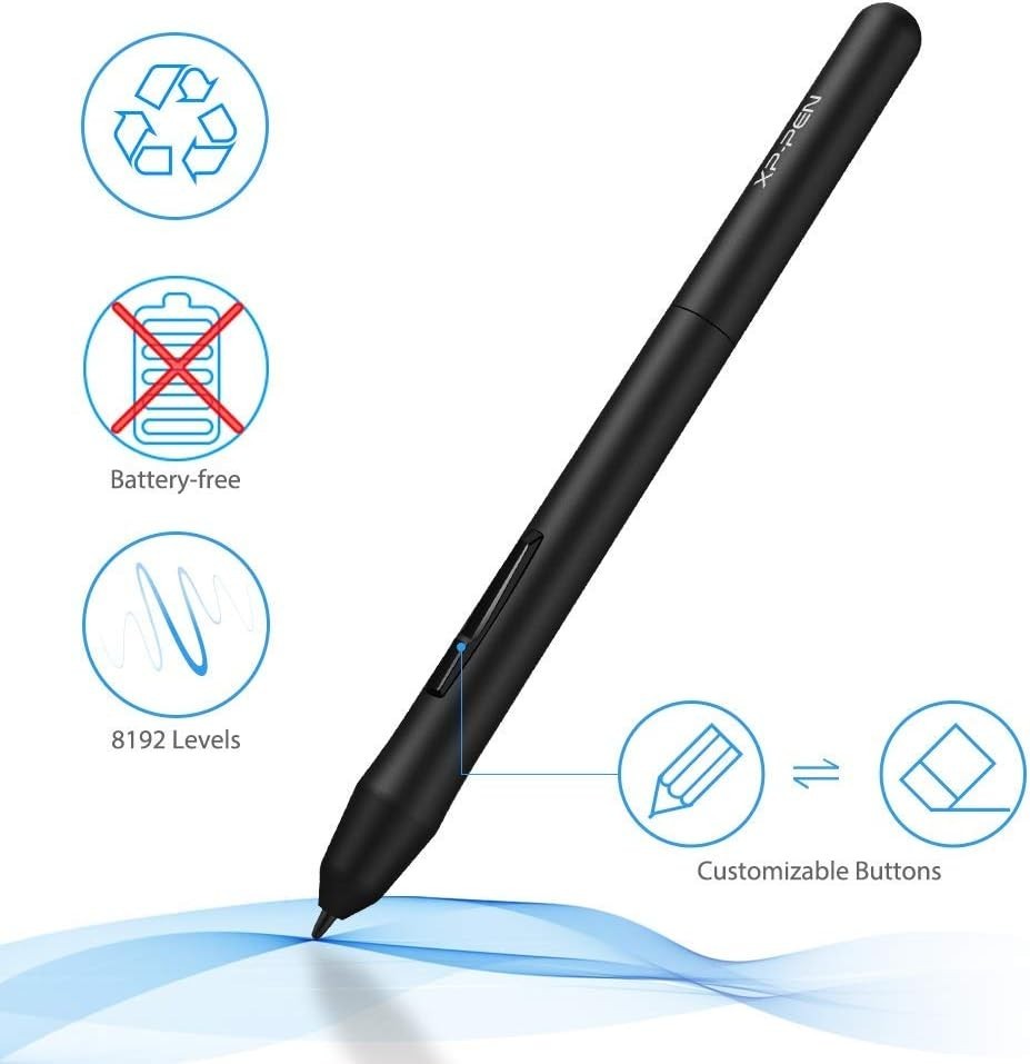 Versatile 6x4 Inch Graphic Tablet for Teaching, Drawing & Remote Work Efficiency