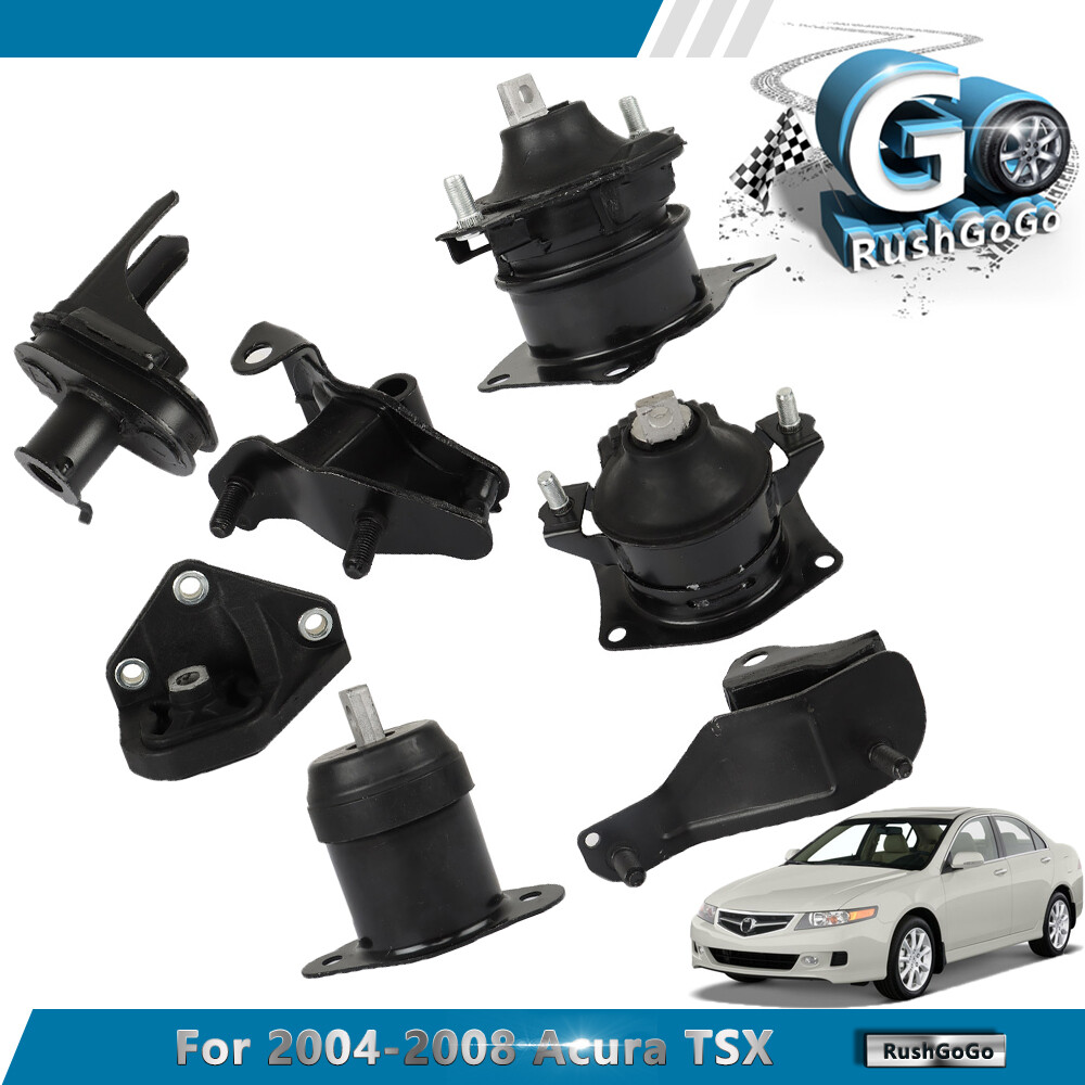 7PCS Engine Motor & Trans Mount Set For 2004-2007/2008 Acura TSX 2.4L Automatic