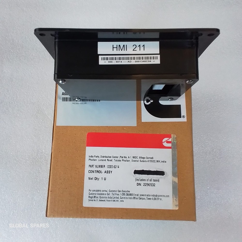 Cummins 300-6014 DISPLAY PANEL HMI211