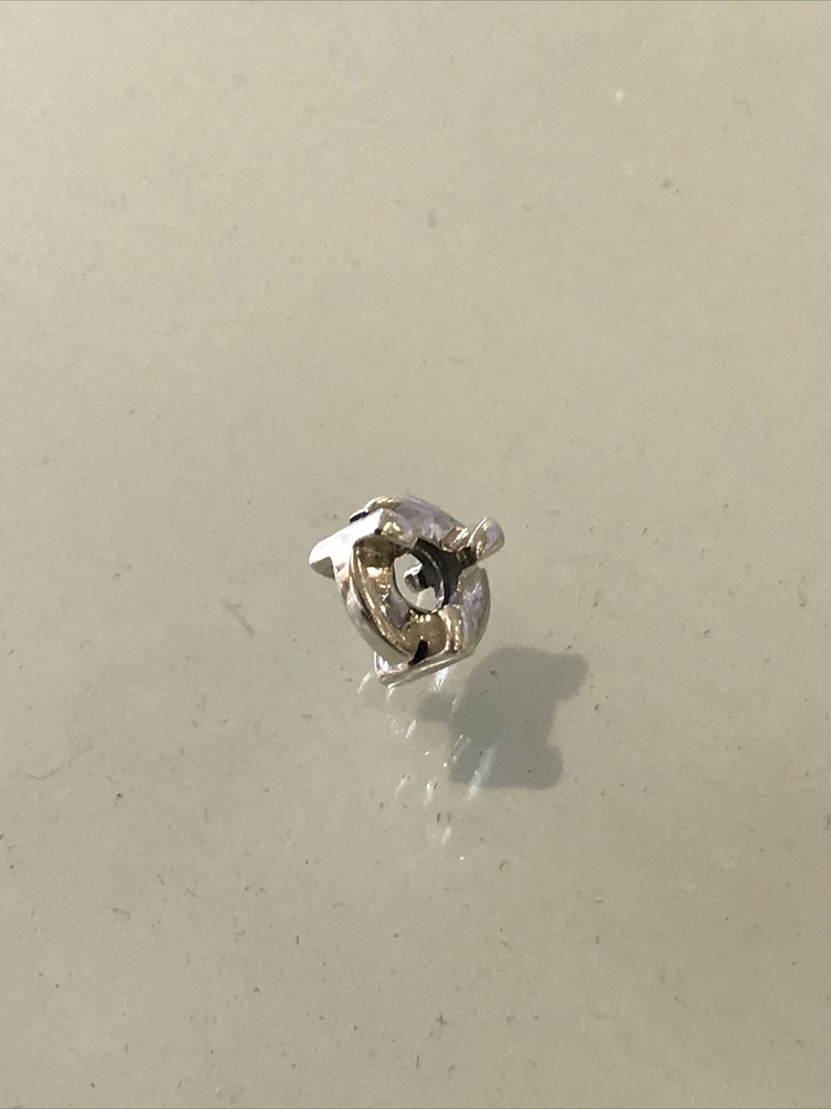 Chamilia Sterling Silver Charm Bead Initial T