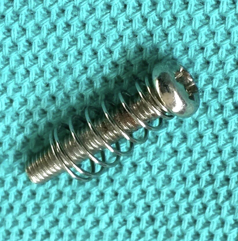 Fender Squier Stratocaster Electric Guitar String Saddle Mounting Screw & Spring