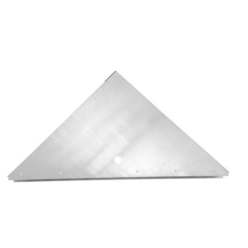 Premium Stainless Steel Corner Shower Shelf - Space-Saving Triangular Design