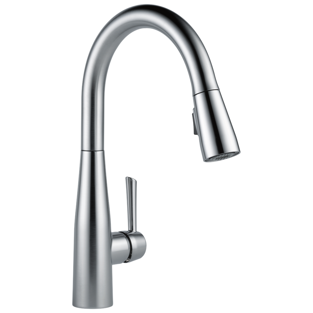 Delta Essa Pull-Down Kitchen Faucet in Arctic Stainless-Certified Refurbished