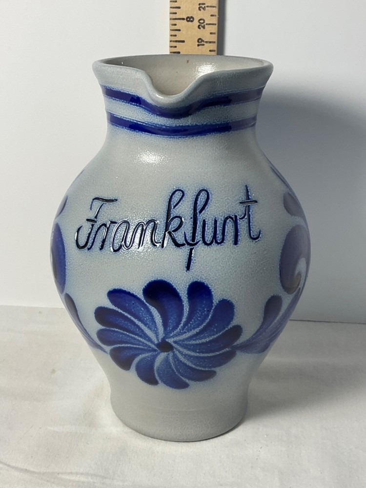 FRANKFURT pottery pitcher Schltz 1L