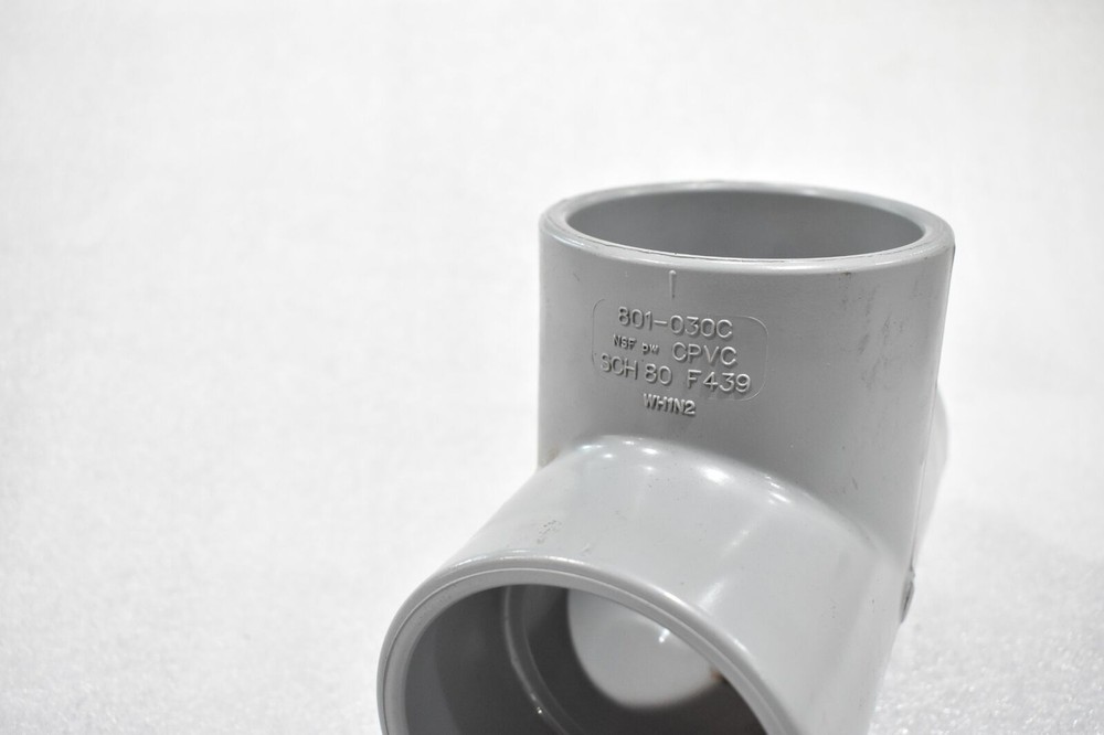 SPEARS 801-030C 3" SCHEDULE 80 PVC TEE SOCKET