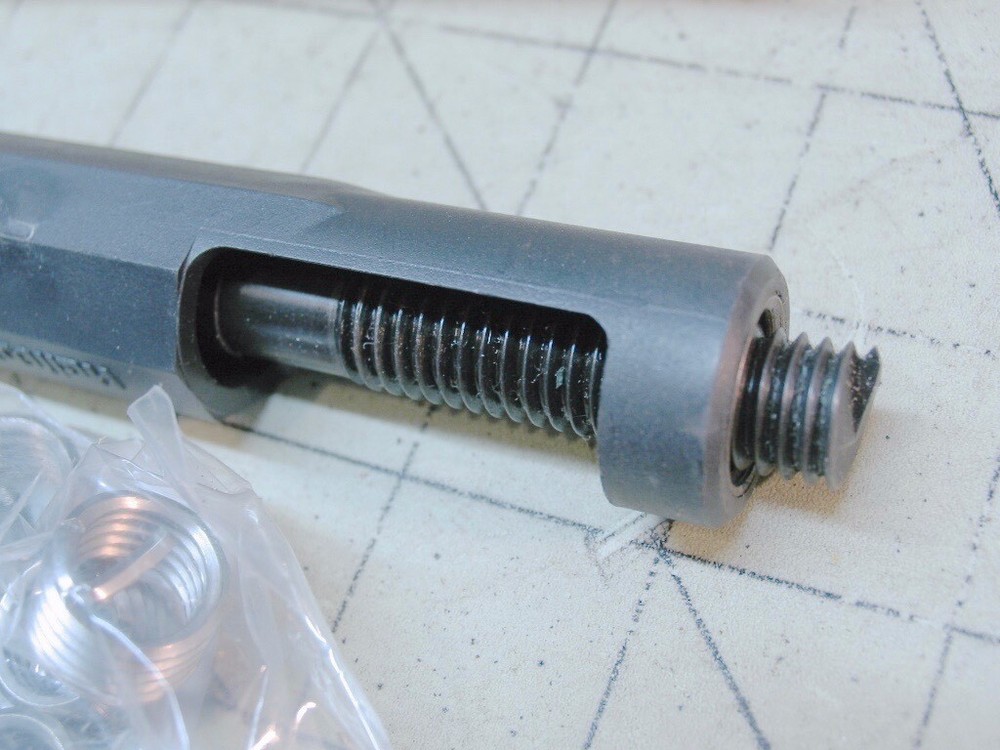 One 1/2-13 Heli-Coil Inserting Tool #7551-8 with 10 inserts