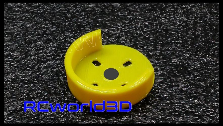 QUADCOPTER BRUSHLESS MOTOR MOUNT/BASE PROTECTOR 4PCS 3D PRINTED SOLID - PLA