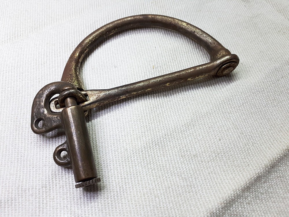 Vintage WWII Duffel Bag Hasp | Handle Germany