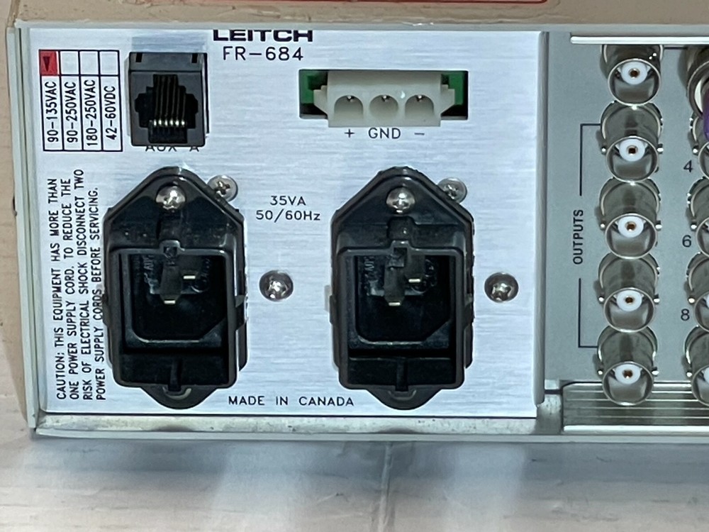 Leitch FR-684 Video Distribution Amplifier