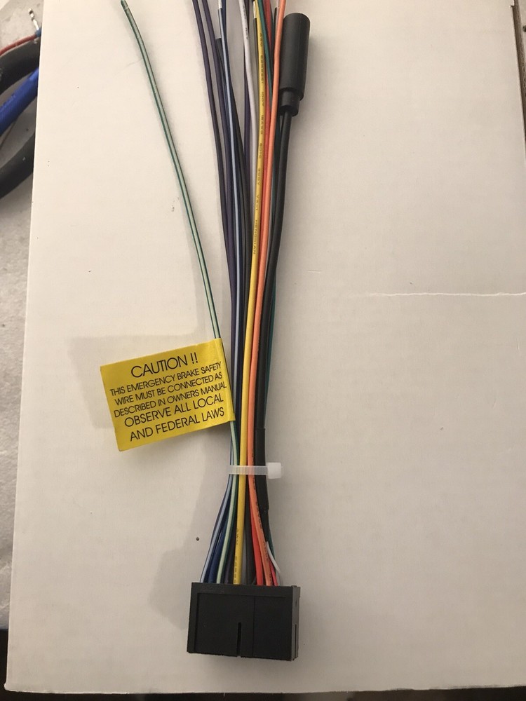 Boss Wire Harness for 20 Pins 2 Din BV9968MB Bluetooth w/Backup camera
