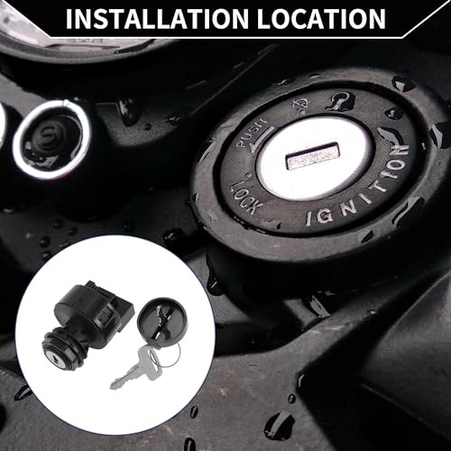 Ignition Key Switch Ignition Switch Lock Set No.710003847 for Can-Am Commander