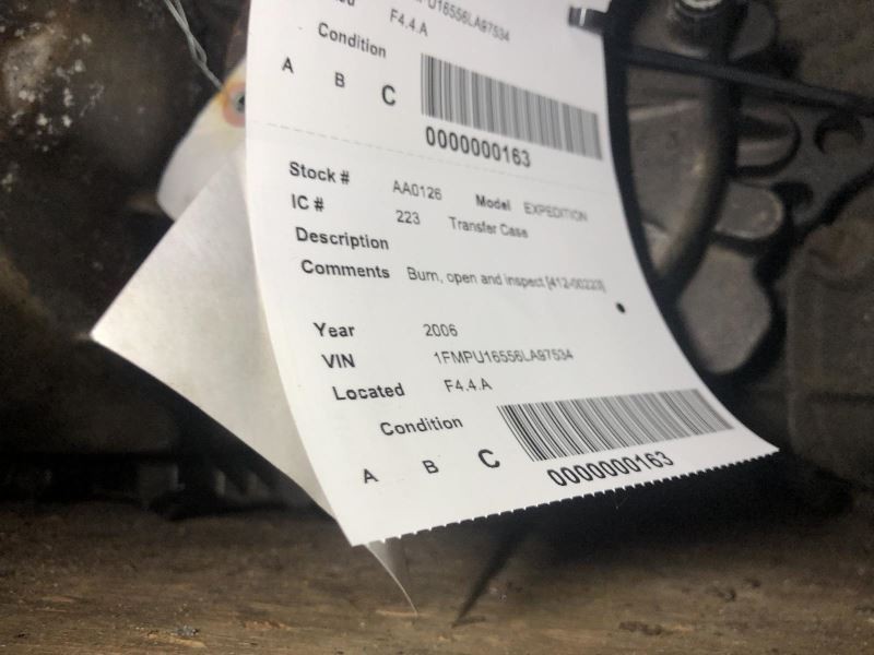 Transfer Case Fits 06 EXPEDITION 1589