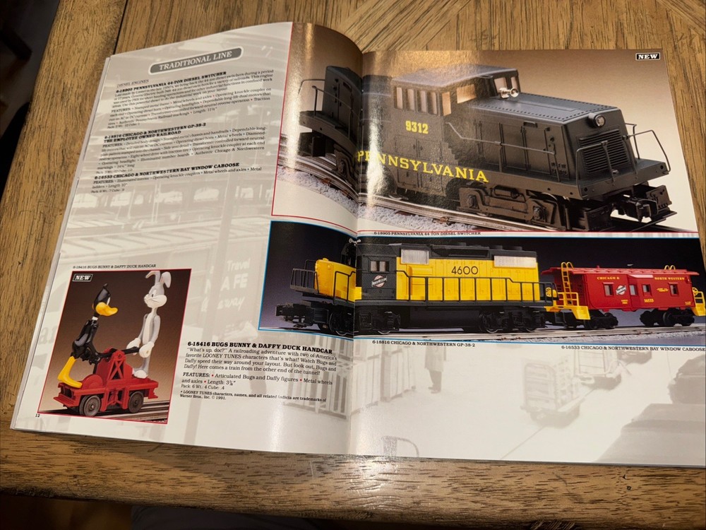 1992 Lionel Trains Catalog-Book Two