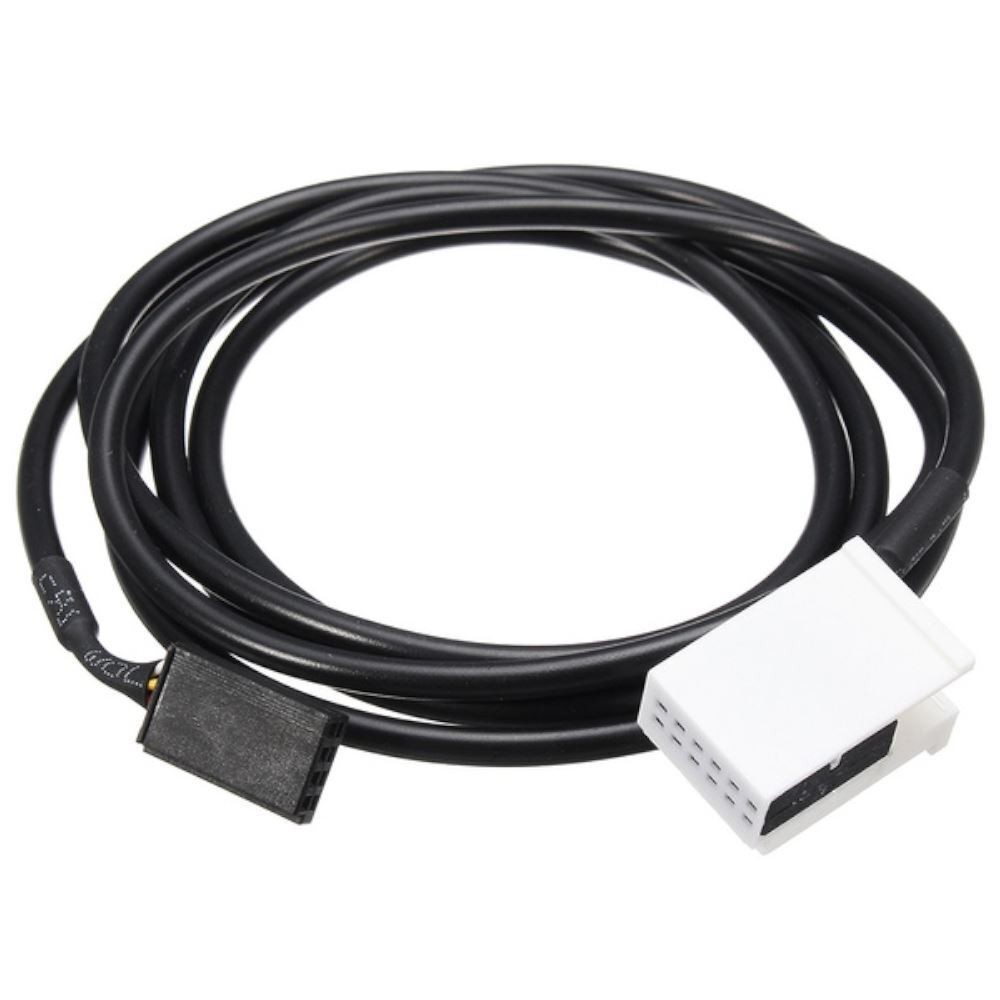 USB AUX Port Switch Cable For BMW 1 3 Series X1 E81 E87 E88 E82 E90 E91 E92 3.5m
