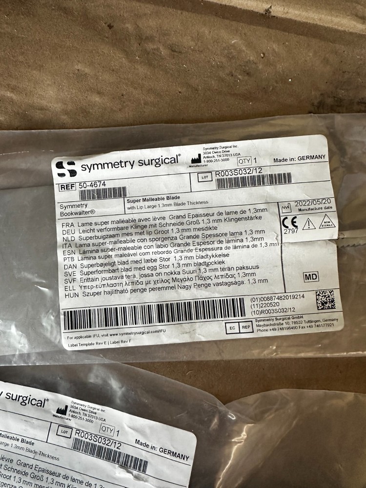 V.Mueller Super Malleable Blade Ref: 50-4674