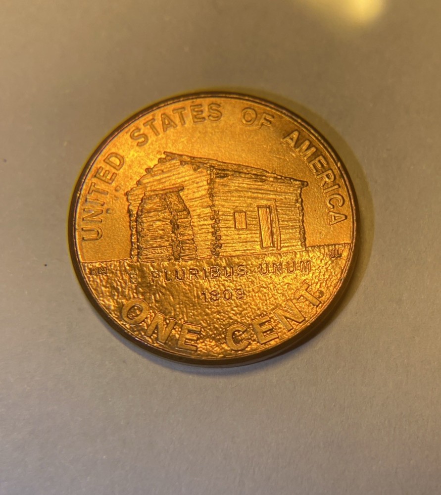 2009 - Penny -Lincoln Log Cabin- Bi-centennial MS RED Mint State