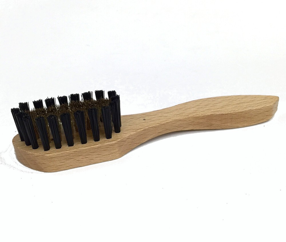 Saphir Brass Suede Brush, 6-1/4"