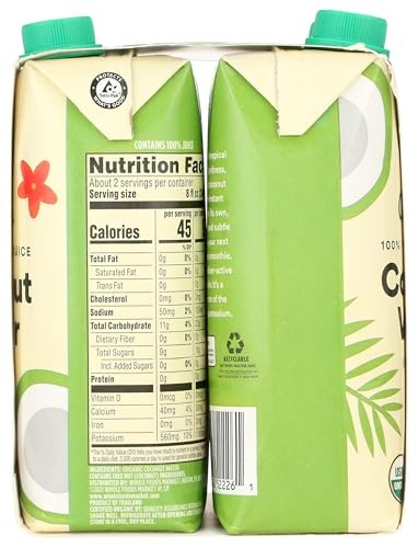 Organic Coconut Water Pulp Free