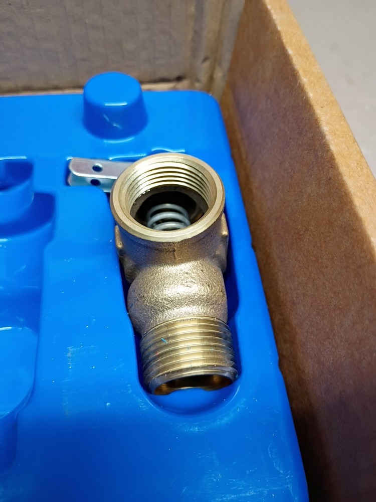 Webstone 3/4" EXP Ultra-Compact Tankless Water Heater Service Valve 42443 OB