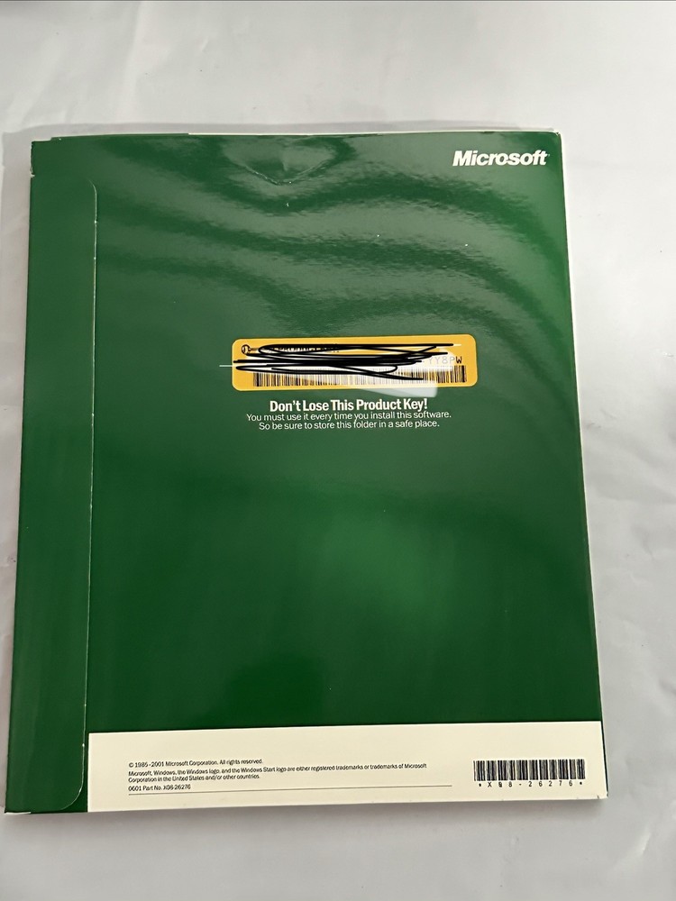 Microsoft Windows XP Home Edition - Full Version with Service Pack 2 CD-ROM