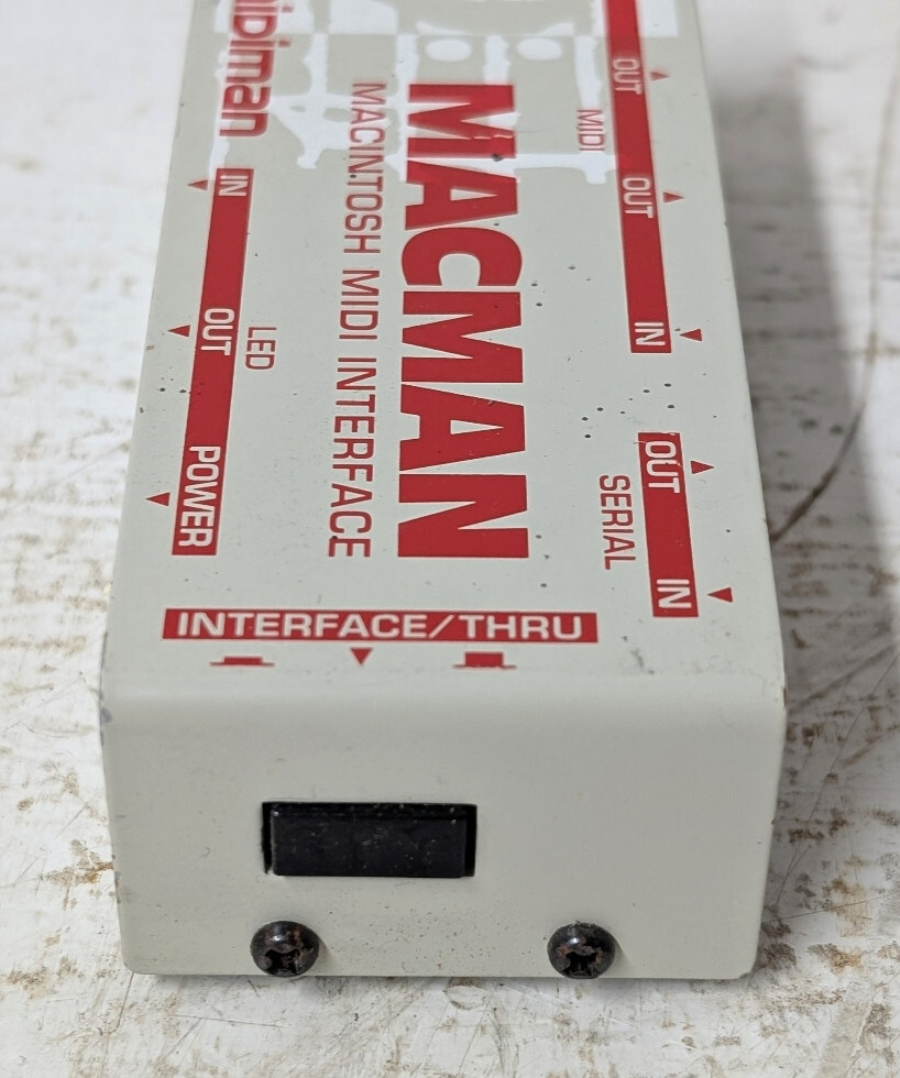Midiman Macman Macintosh Midi Interface
