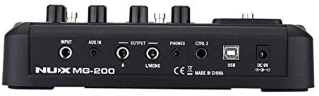 NUX MG-200 Guitar Modeling Processor Guitar Multi-Effects Processor With 55 Effe
