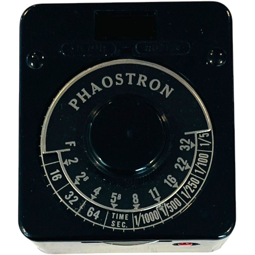 Phaostron Model B Light Meter in Box - Vintage