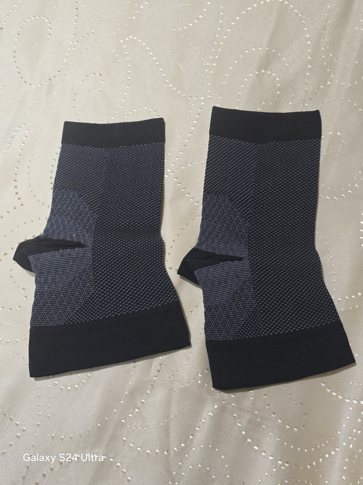Compression Socks ONE Pair 3XL Black Low CUT Ankle Support