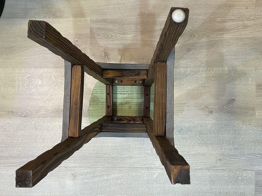 Vintage Handmade MR. FIX IT Tool Stool / unique one of a kind / Great Gift Idea