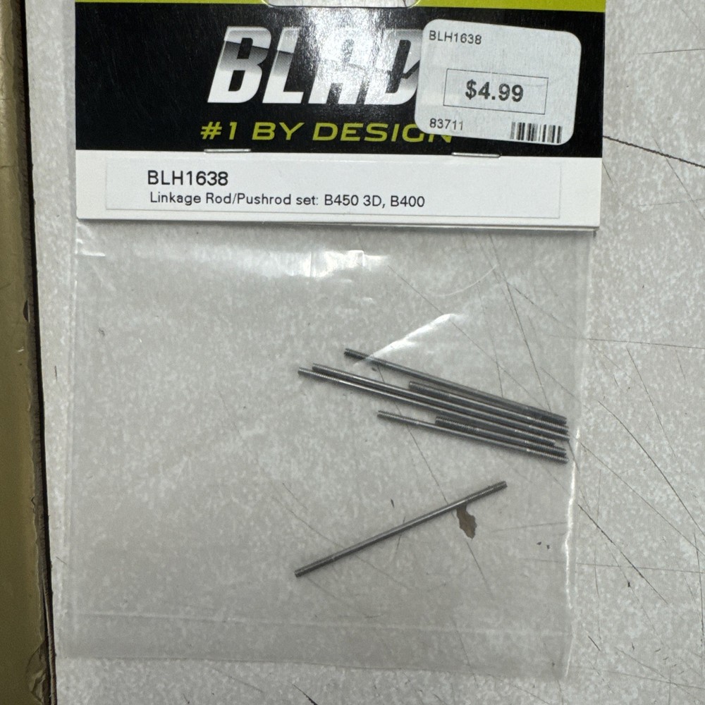 Blade B450 Linkage Rod/pushrod Set BLH1638