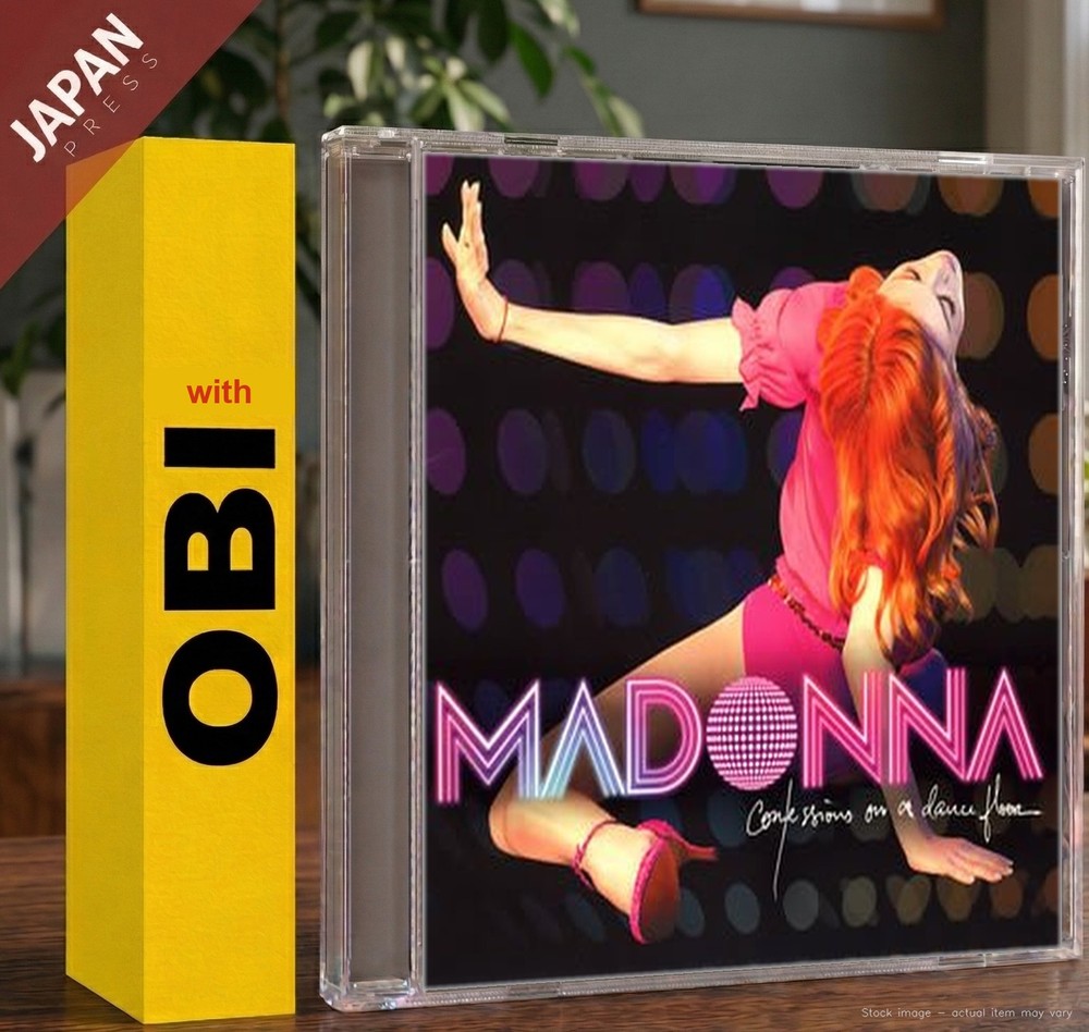 Madonna - コンフェッションズ・オン・ア・ダンスフロア w/OBI CD Japan Import Rock