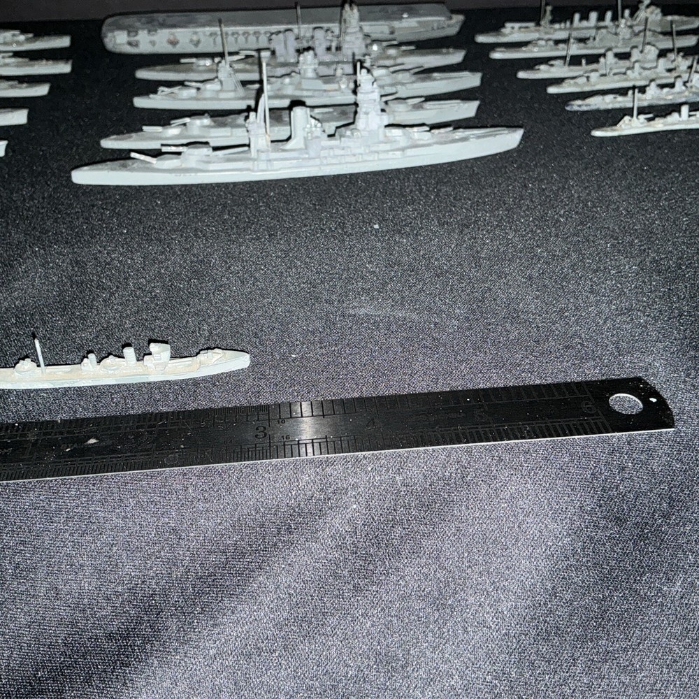 Comet WWII Japanese (18) Recognition Model Ships, 1200 Scale, Circa 1943