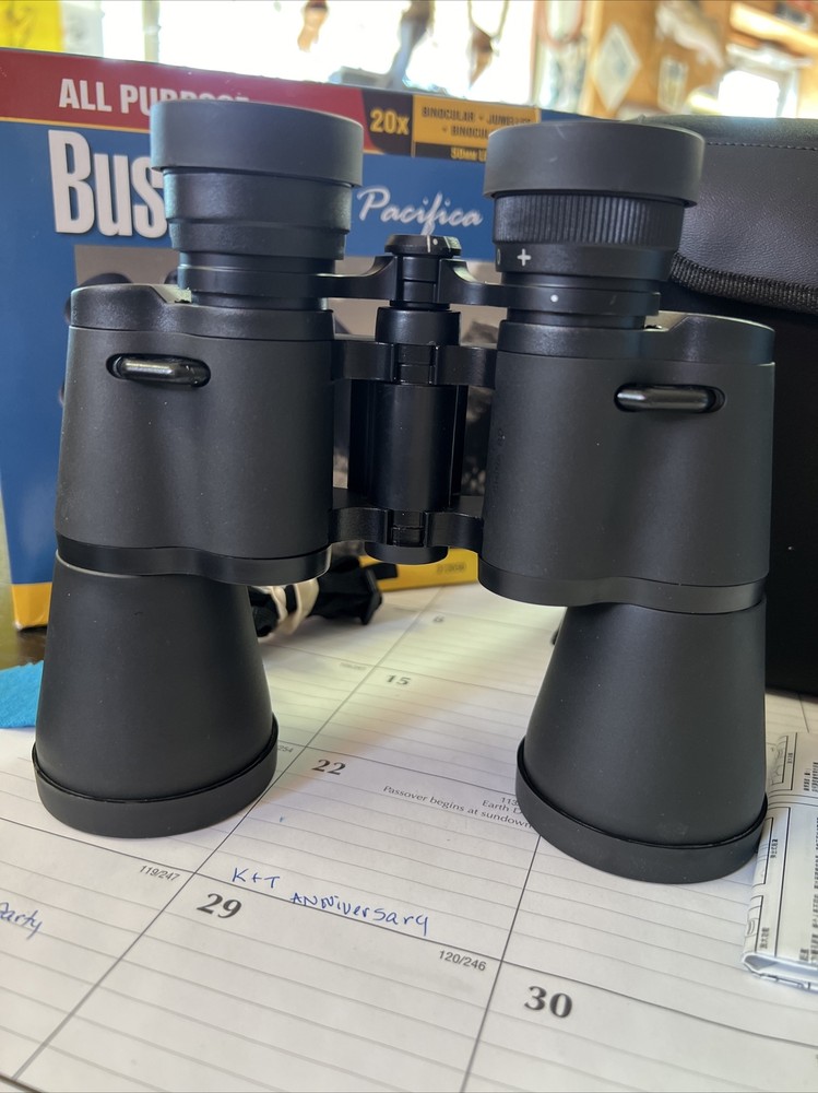 Bushnell Pacifica 20x50 All Purpose Binoculars- Open Box- Complete- Excellent