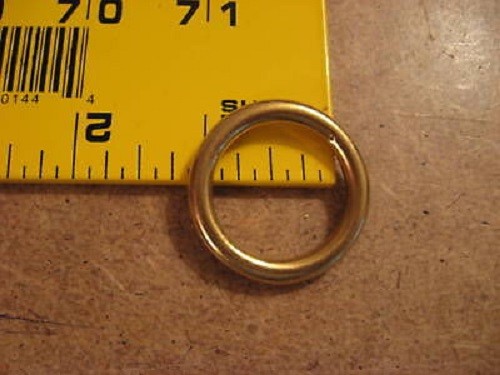 1 " Solid Brass O Rings SCA (Pack Of 10)